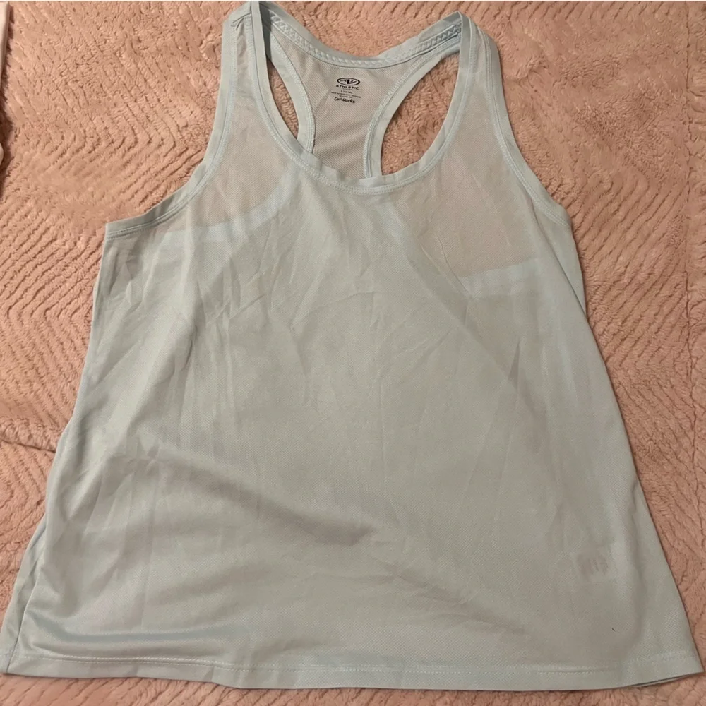Athletic Works Women's Tank Tops - White, Blue, Aqua, Black, Green - Picture 7 of 11